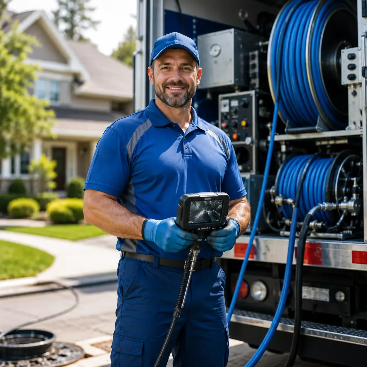 Local outdoor drain cleaning specialists in Eagle Lake, TX